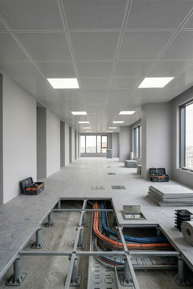 UniFloora | Yükseltilmiş Döşeme Sistemleri